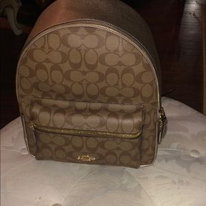 Coach backpack With matching wristlet nwt